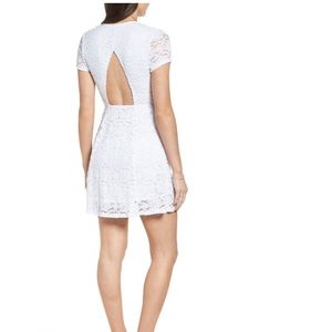 Ibiza Stretch Lace Shift Dress